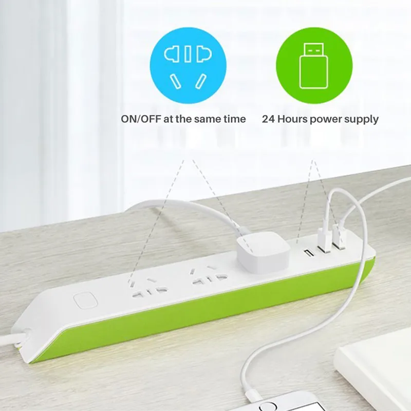 Умная плата питания Broadlink MP2 с дистанционным управлением разъем 2500 Вт Wi Fi розетка
