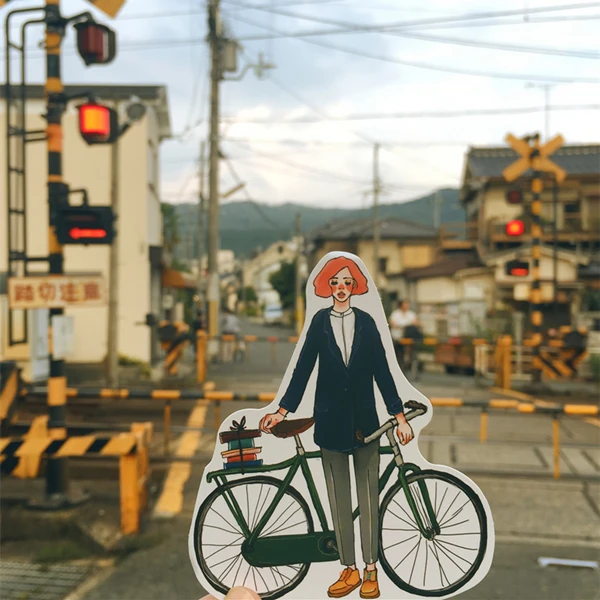 280pcs Cute kawaii self-made Pretty girls scrapbooking Stickers /Decorative Sticker /notebook diary welt DIY Craft Photo Albums