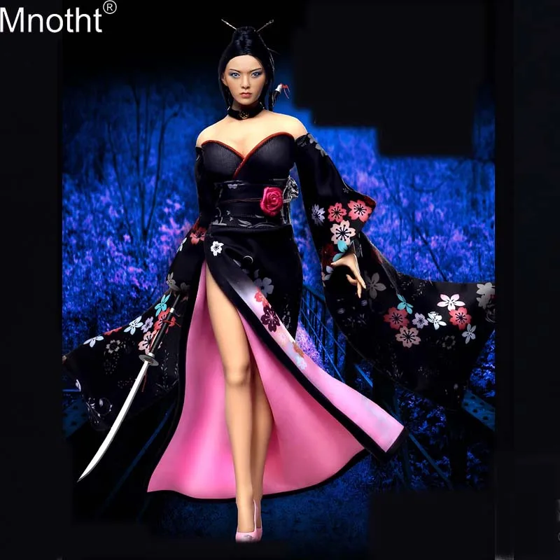 

Mnotht 1/6 Super Flexible PL2014-71B 12" Action Figure Model Sexy Female U.S. Ninja SHI Head Seamless Body Metal Skeleton Toy m3