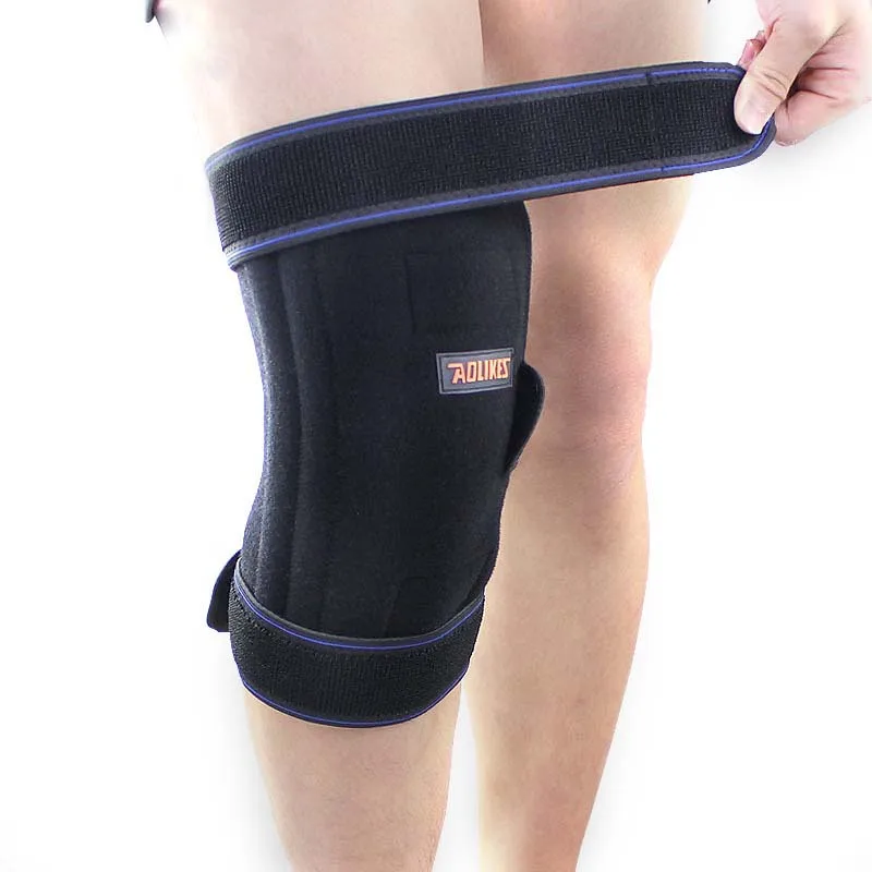 

AOLIKES Knee pads with Removable Warm Plush Pad Knee Support Bandage Compression Joint Brace Protection for Riding Outdoor