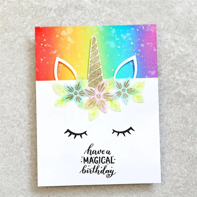 

Eastshape Unicorn and Flower Metal Cutting Dies New Arrive 2019 for Dies Scrapbooking Cards Making Embossing Crafts Album