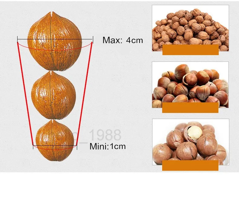 Орех Щелкунчик защелка агрегат для удаления автоматический расцепитель крышка открывалка цинковый сплав грецкий Орех Орехи овощечистка