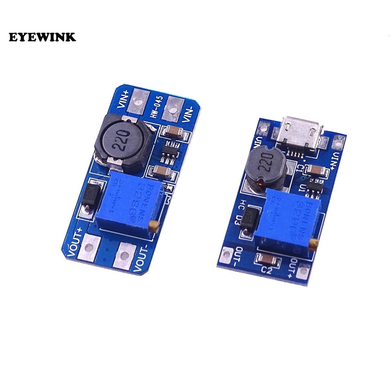 10 шт. повышающий модуль MT3608 DC 2 а с MICRO USB в 24 до 5 9 12 28 LM2577|Интегральные схемы| |