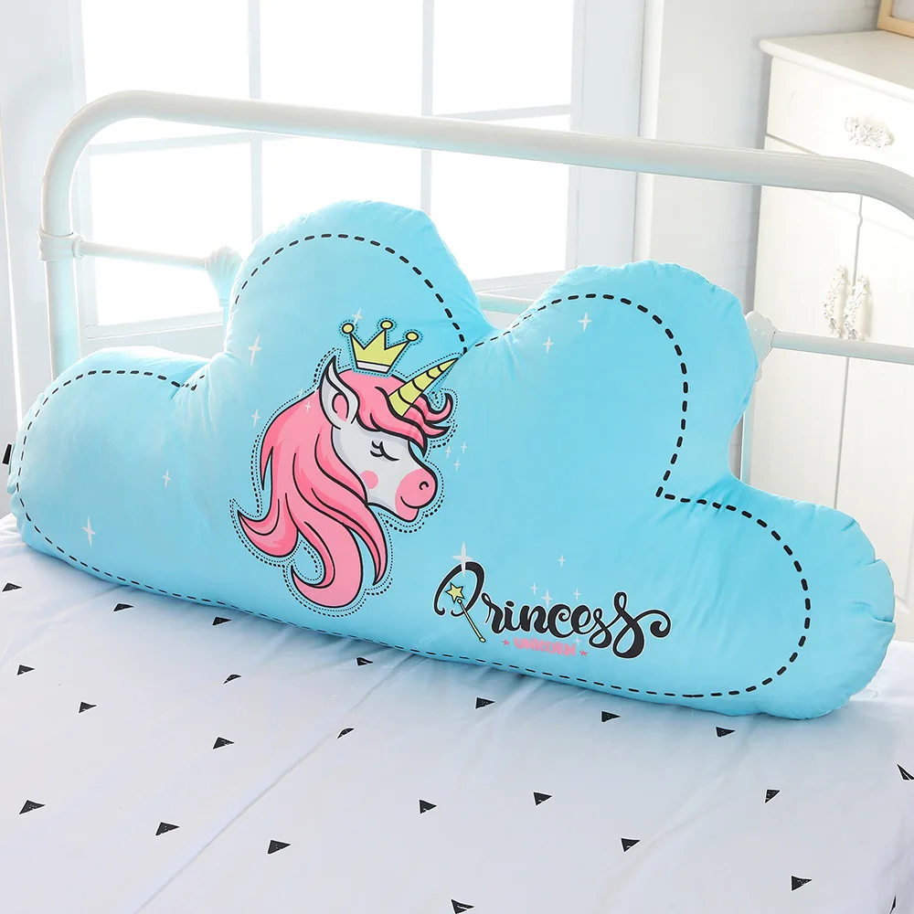 

New Style Personality Custom Pillow Back High Quality Unicorn Cloud Pillow Back