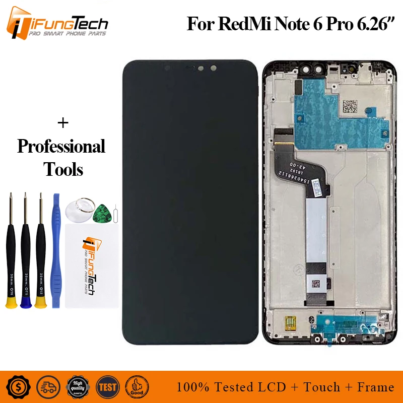 For Xiaomi Redmi note 6 Pro Lcd Screen Display with Touch