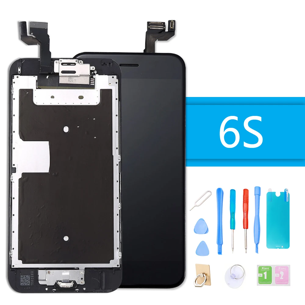 

Full Set LCD Display for iPhone 6S Touch Screen Digitizer Full Assembly for iPhone 6S Screen Replacement Complete + Repair Tools