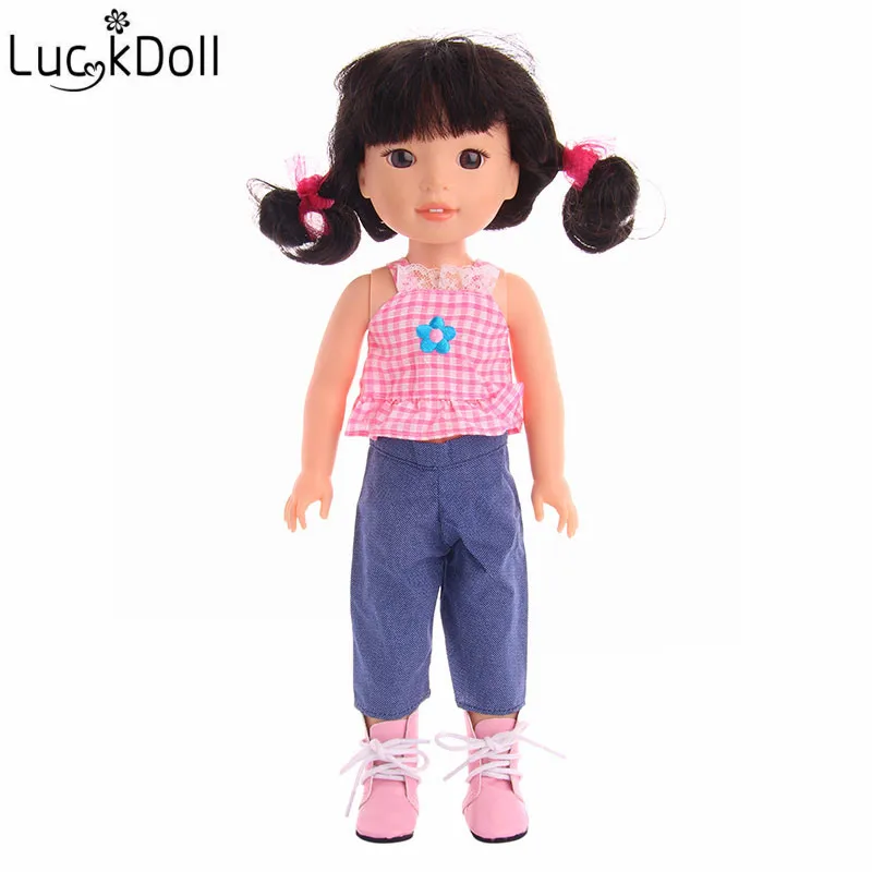 Новинка аксессуары для кукол Luckydoll юбка подходит американской куклы размером 14 5