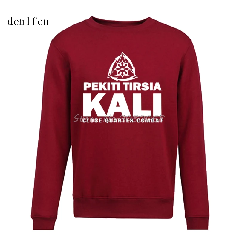 Pekiti Tirsia Kali Philippine Army Filipino Logo Special Mens Hoodies