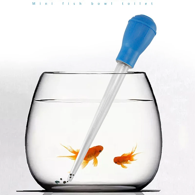 

Aquarium CleanTtool Pipette Fish Tank Siphon Pump Water Changer Aquarium Pipette 28cm 30ml Supply tube