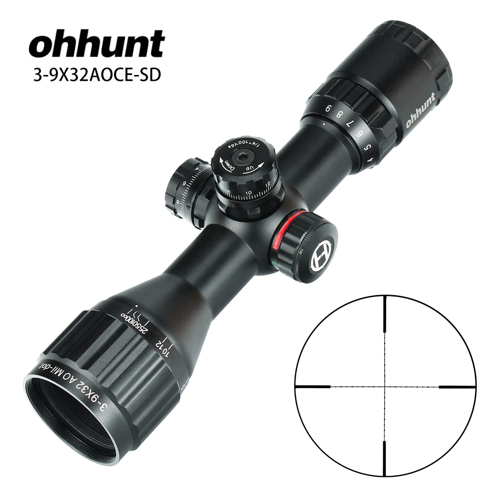 Прицел для охотничьей винтовки ohhunt Guardian компактный охотничий прицел трубка 25 4 мм