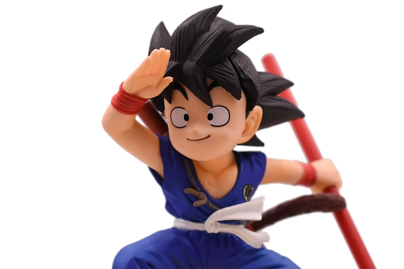 Anime Dragon Ball Z 10cm Blush Son Goku Somersault Cloud PVC Action Figure Collectible Model Toy Dragonball Gift for Kids