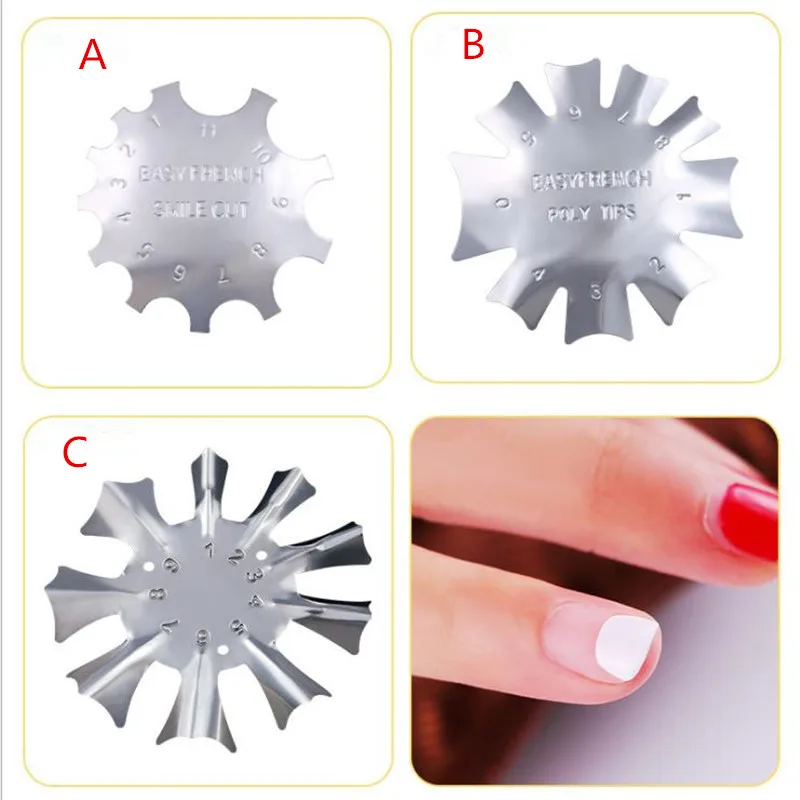 Маникюр Nail art край мета машинка для стрижки ногтей Резак Триммер волос