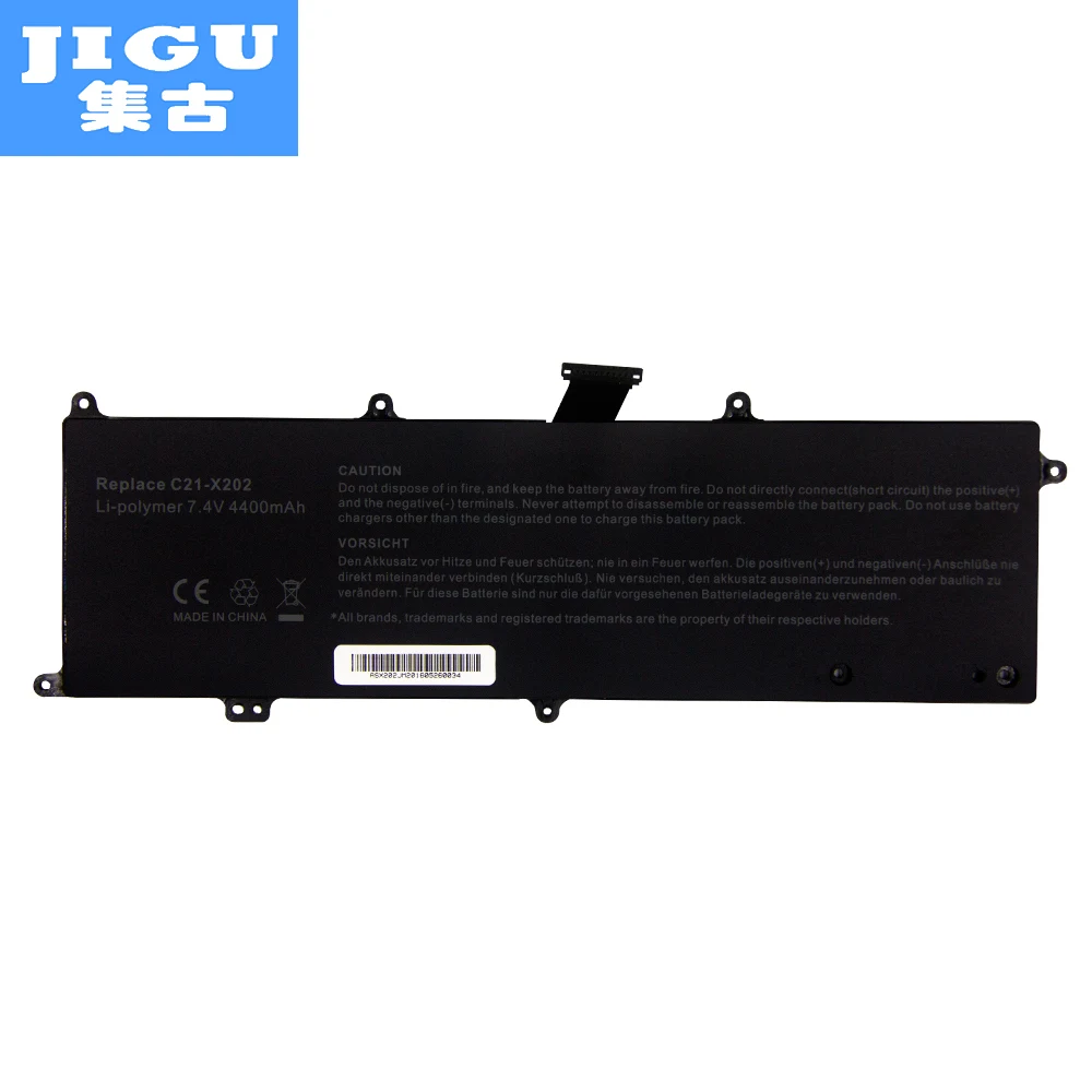 JIGU C21-X202 C21X202 Battery For Asus VivoBook S200 S200E X202 X202E X201 X201E S200E-CT209H S200E-CT182H JIGU C21-X202 C21X202 Battery For Asus VivoBook S200 S200E X202 X202E X201 X201E S200E-CT209H S200E-CT182H