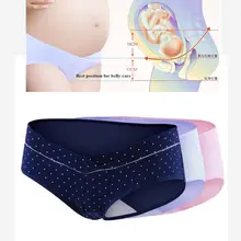 High quality Pregnant Underwear Pregnancy Low-waist Women U-shaped Maternity Panties 100 Cotton Intimates Briefs New woman Brief