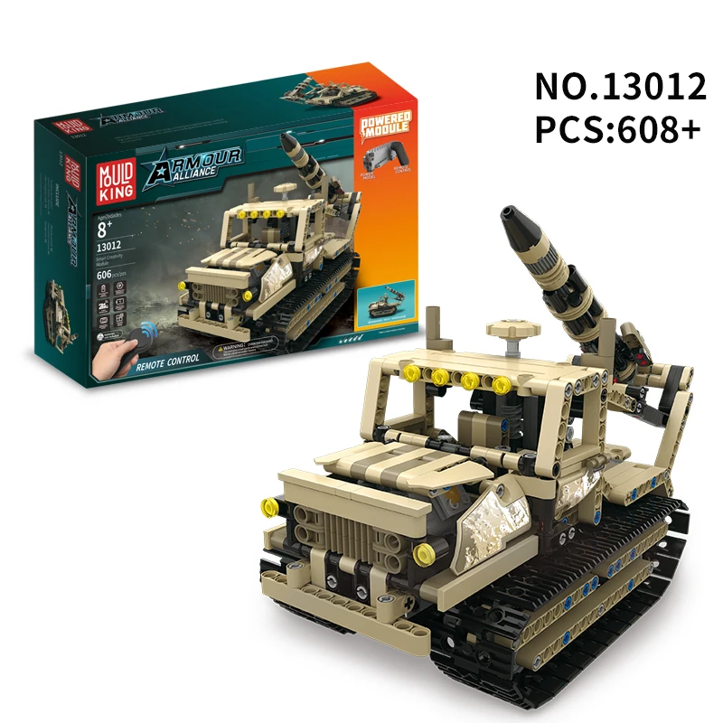 Kazi formle King Technic 13012 Armour Alliance Rc Blocks Военная серия с пультом дистанционного