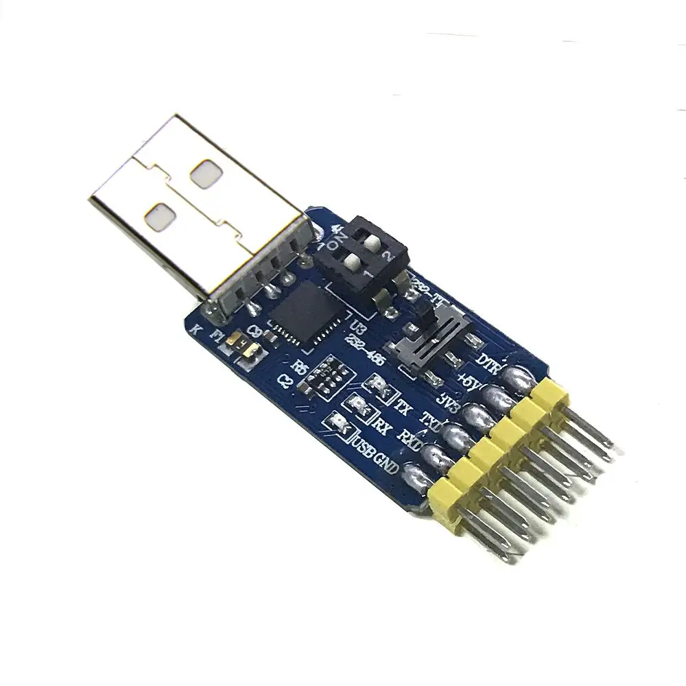 6in1 USB to TTL UART 485, 232 Multi function Serial Interface Module ...