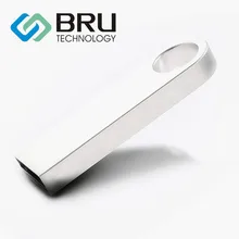 BRU USB Flash font b Drive b font 4GB8GB Mini Metal Waterproof Pendrive USB Flash Stick