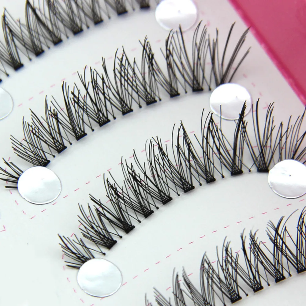 

Fashion Romantic Girl 10 Pairs Fashion False Eyelashes Eyelash Make Up Hand Made Thick Long HS-18Faux cils zsmw G423