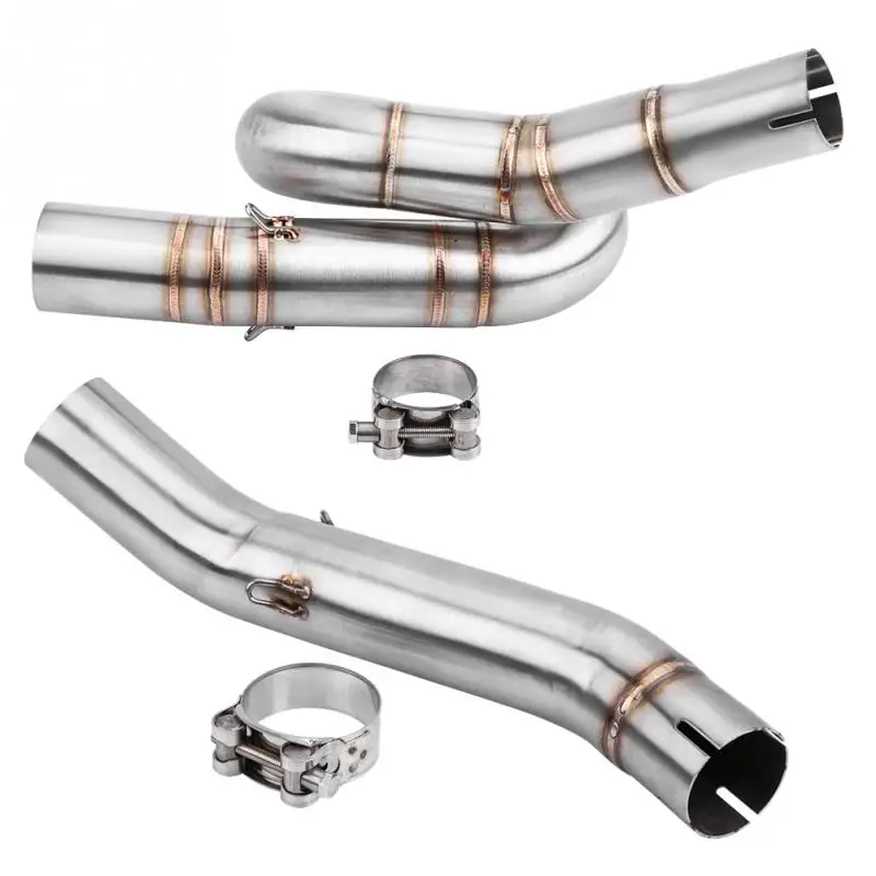 Средняя выхлопная труба мотоцикла соединение для Benelli BN302 TNT300 2014 2015 2016 2017 2018 из