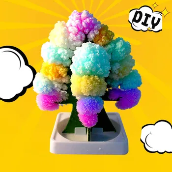 

Christmas Paper Tree Toy Magic Decoration Ornament For Children Kids Home Holiday S7JN