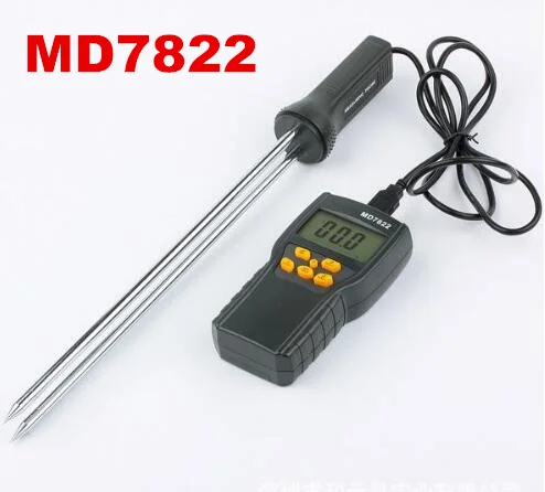MD7822 LCD Display Digital Grain Moisture Meter Humidity Tester Contains Wheat Corn Rice Test Hygrometer 50% off victor 2gc vc2gc lcd grain moisture meter tester