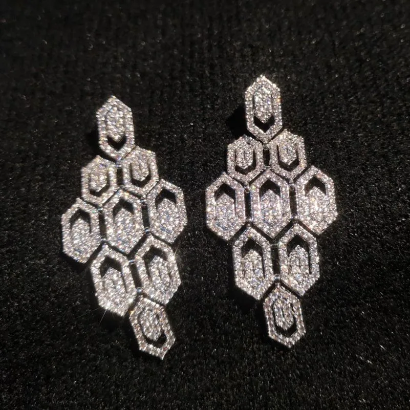 

Red Trees Brand High Quality Large Earrings Fashion For Women Banquet Party Holiday Gifts Drop Shipping