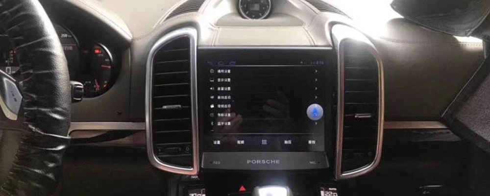 Sale Liandlee 8.4 Inch Android System For Porsche Cayenne 2010~2018 Radio Camera GPS Navi MAP Navigation HD Screen Multimedia No DVD 12
