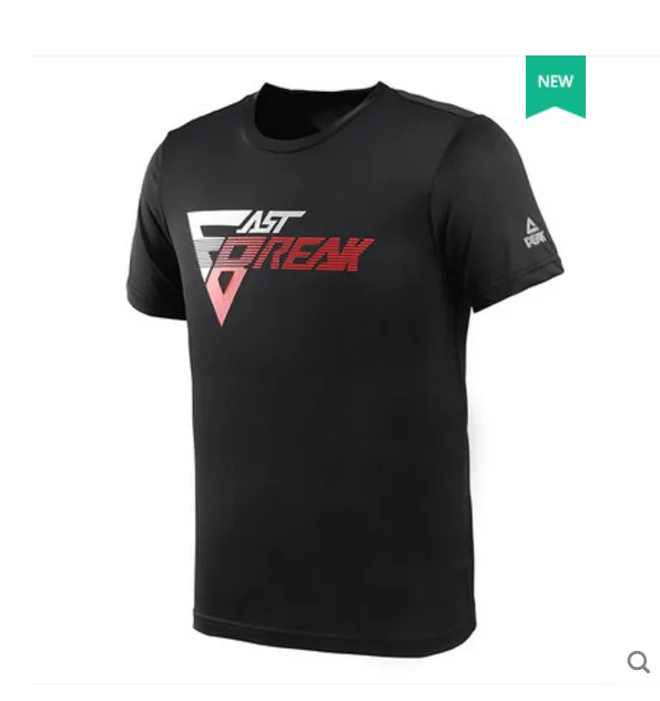 

361 Degree Sports Short Sleeve Men 2018 Autumn Graffiti Shirt 361 Round Neck T-Shirt White Joker Comfortable