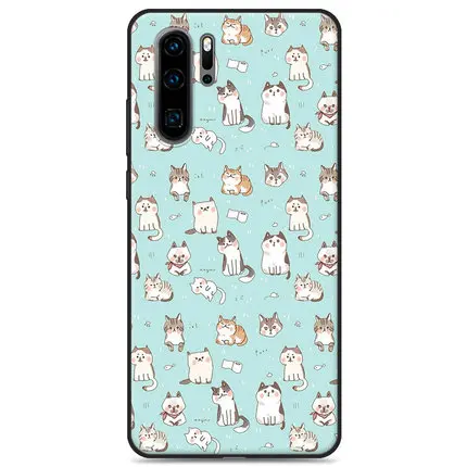 A4 Для huawei P30 pro Чехол VOG-AL0 clear мультфильм Стиль Силиконовый чехол-накладка из мягкого ТПУ защитный чехол для huawei P30pro для задней панели телефона Чехлы для iPad pro - Цвет: A4