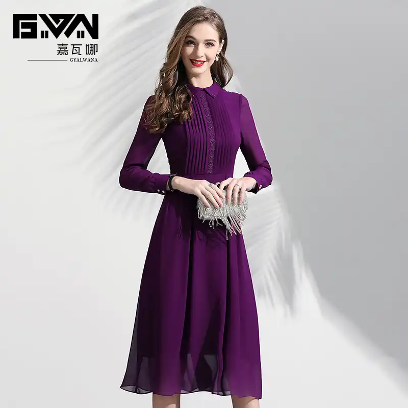 magenta dress casual