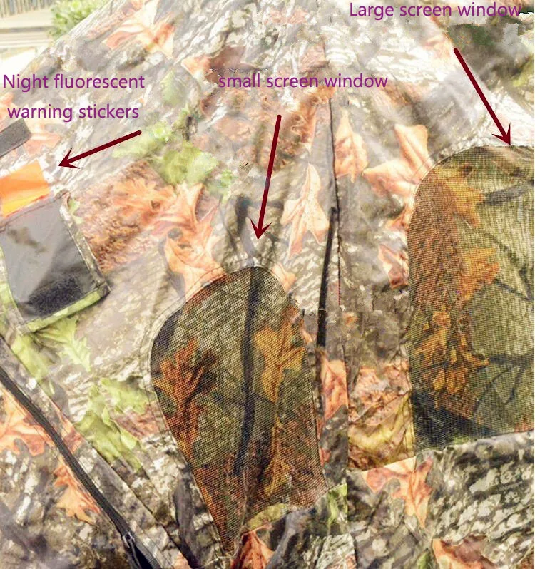 На открытом воздухе охота палатки маскировочной окраски для наблюдения за птицами тент для фотосъемки съемки птица стул рыбалка складной стул
