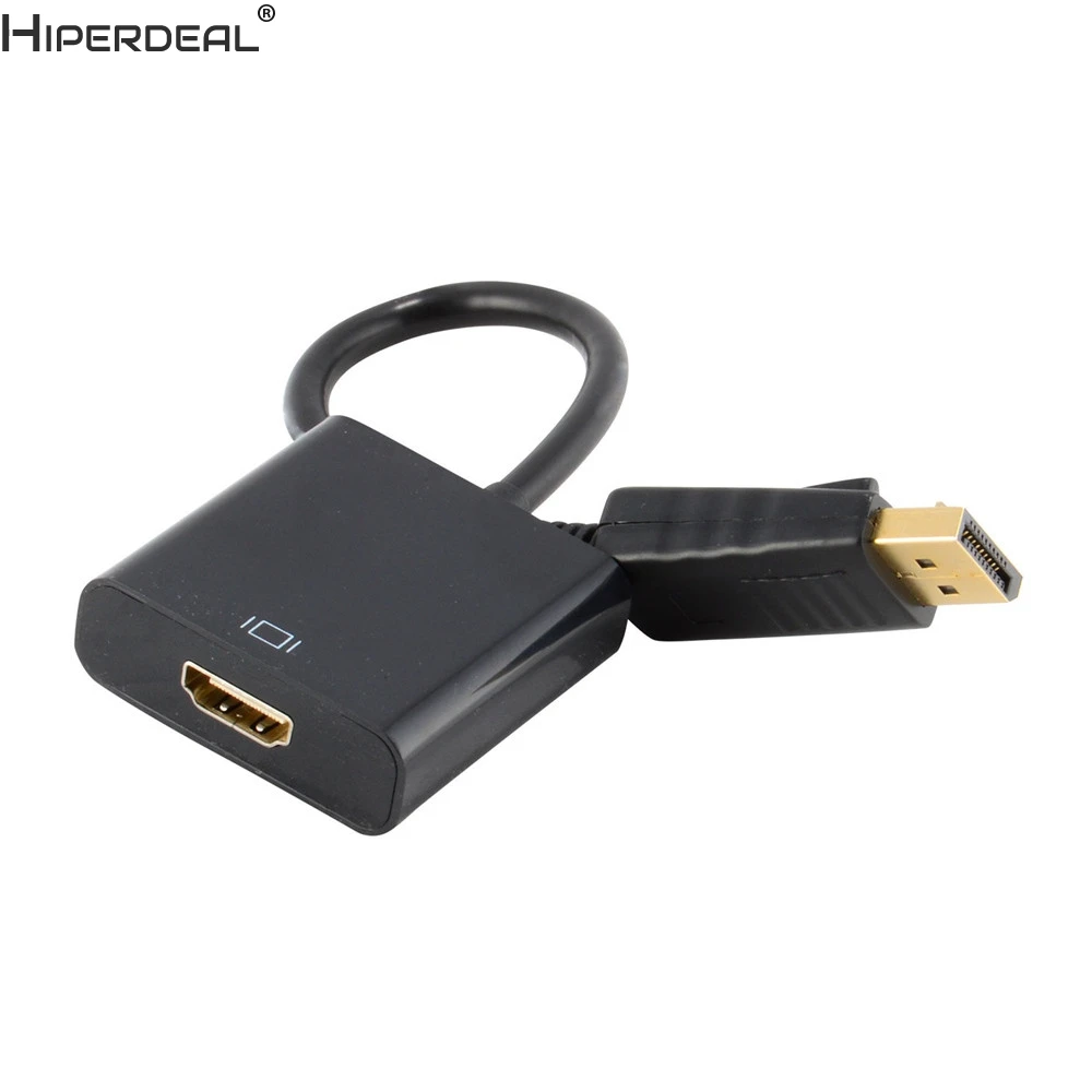 Кабель переходник HIPERDEAL DisplayPort DP папа HDMI мама для Dell HP Lenovo Oct30 HW|to hdmi|hdmi femaledp male to hdmi |
