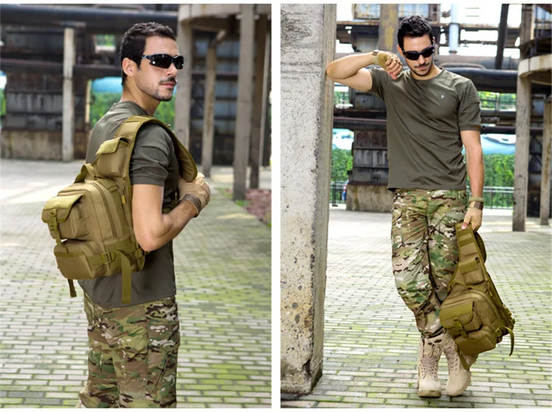 Men Shoulder Messenger Bags Famous Brand Man Travel DSLR Camera Crossbody Bag Waterproof Male Military Day Sling Chest Back Pack