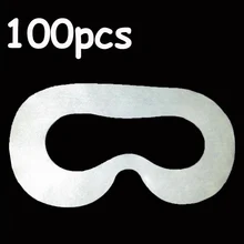 100 шт белая Защитная гигиеническая глазная повязка маска для лица/силиконовый кожаный чехол для рук для htc Vive playstation Очки виртуальной реальности