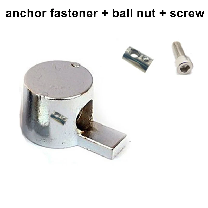 

Self-allgning Double Anchor Fastener for Aluminum Profile 20/30/40/45 series, T Slot Interior Joint for slot 6mm/8mm/10mm