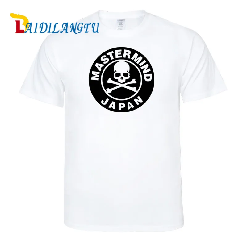 

mens t shirts fashion 2018 Mastermind Japan skull Short Sleeve T Shirt O-Neck T-Shirt Simple Tops Homme T Shirts
