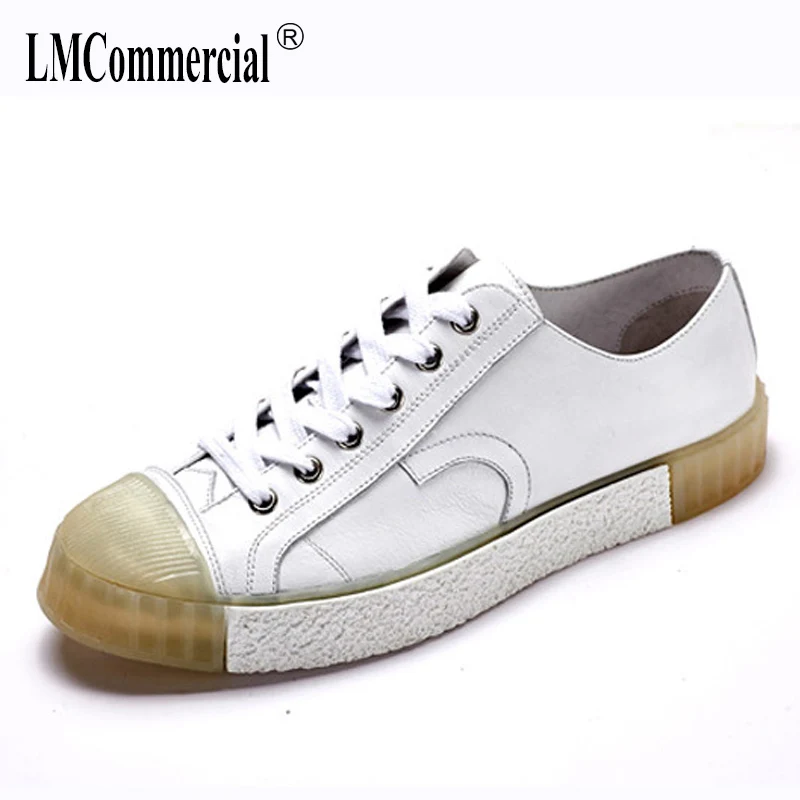 

Men's shoes spring summer autumn new all-match cowhide Genuine Leather shoes men fashion men's casual shoes breathable sneaker