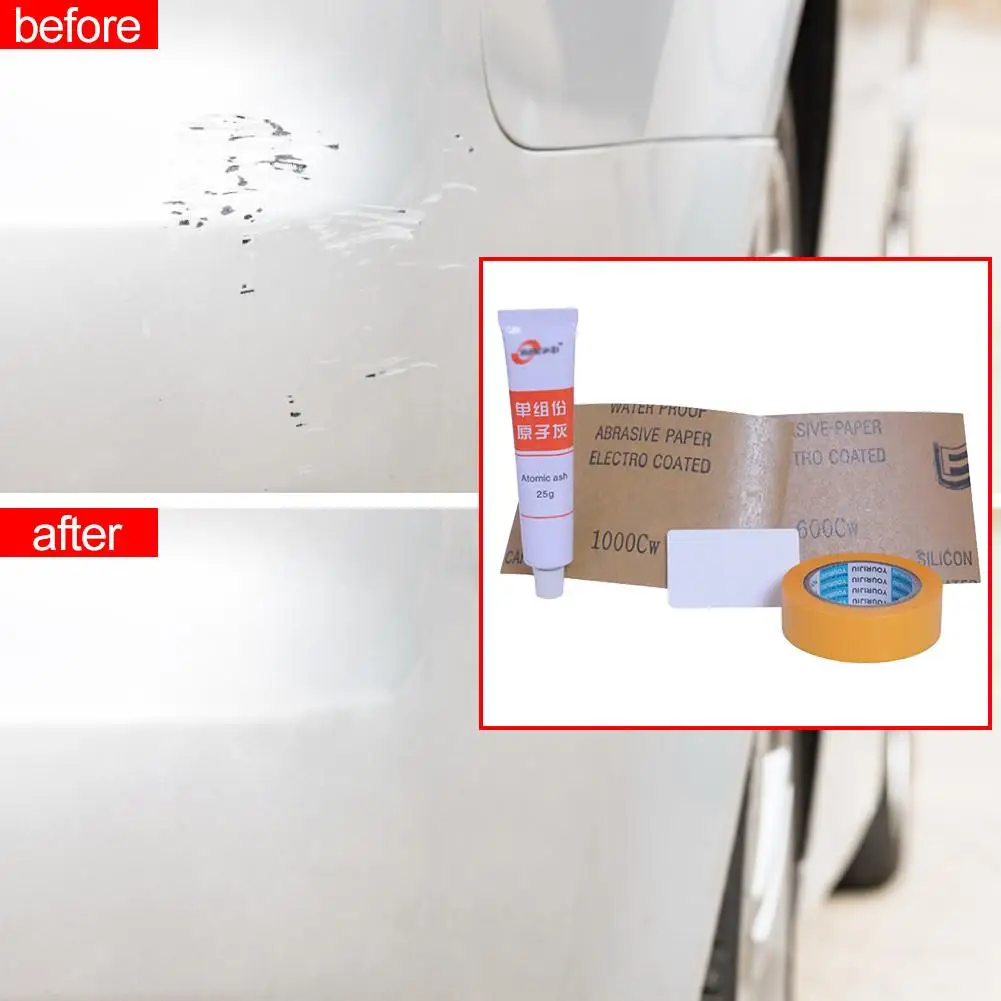 Шпатлевка для кузова автомобиля Fix It Pro 25 г, наполнителя для царапин, ручка-помощник, гладкий инструмент для ремонта, авторемонтный комплект, уход за телом