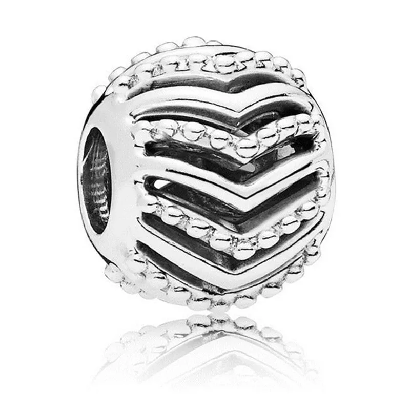 

2019 New 925 Sterling Silver Bead Stylish Wish Charm Fit Original Pandora Bracelet for Women DIY Europe Jewelry Birthday Gift