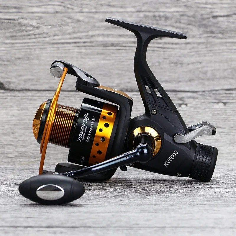 14BB 5.2 1 Metal seamless fishing reel Weight 500g Maximum drag weight