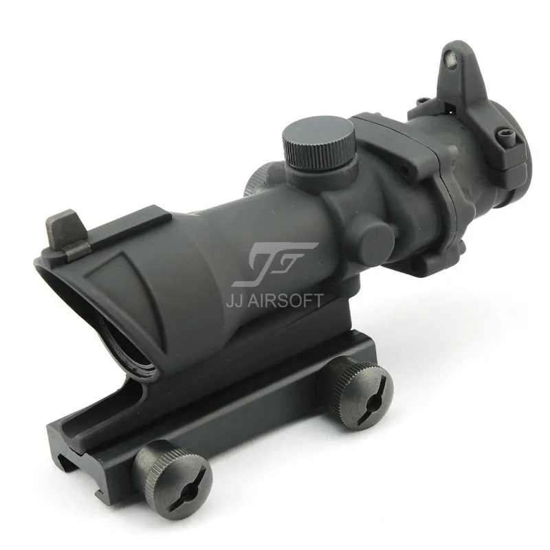 Прицел JJ Airsoft ACOG Style 4x32 (черный/коричневый) Бесплатная доставка (ePacket/Авиапочта
