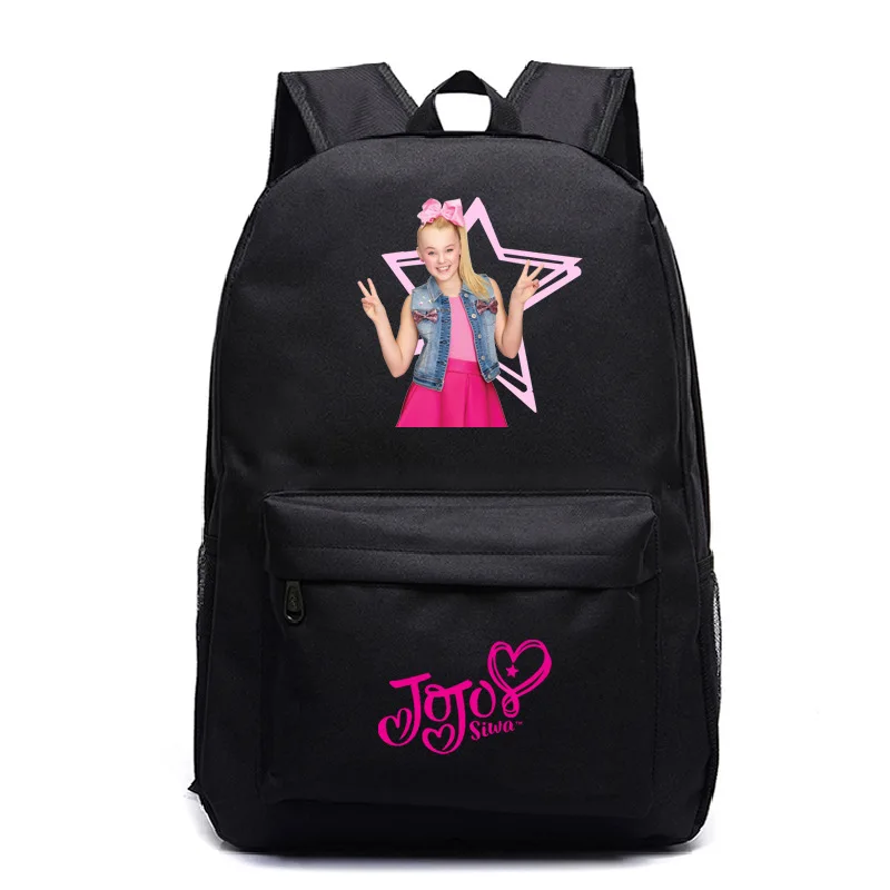 photo colour Детский рюкзак Jojo Siwa, школьная сумка для девочек, супер звезда, школьный рюкзак, персонализированные сумки для книг, с принтом, mochila, большая емкость, Bolsa - Цвет: photo colour
