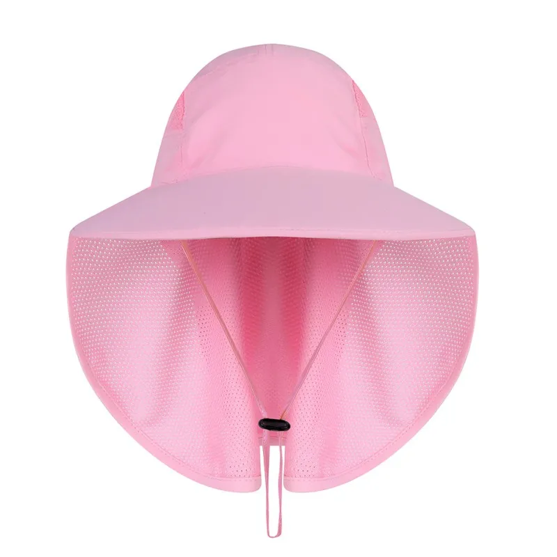 

New Hot Fishing Cap with Waterproof Sunshade Chin Ear Neck Flap Cover Double Layer Adjustable Breathable Folding Sportswear