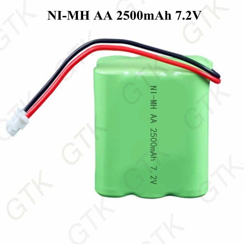 

GTK 7.2v nimh battery ni-mh aa 2500mah 7.2v rechargeable battery Mint 4200 Mint4200A 4205 320 321 vacuum cleaner mopping robot