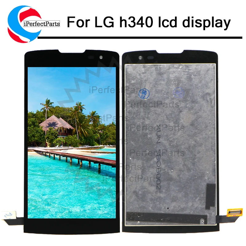 

LCD Screen+Touch Panel Glass Digitizer Assembly For LG Leon H340 h320 h324 H340N H326 MS345 C50 Phone display Replacement+tools