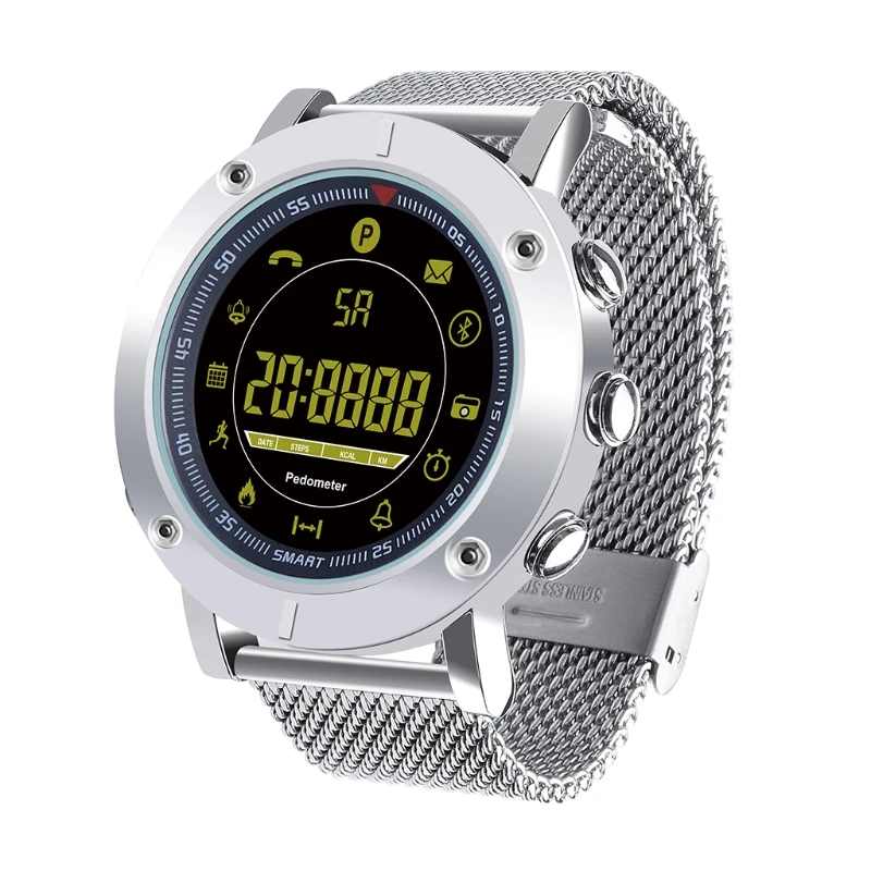 

Free delivery EX19 Sports Smart Watch Bluetooth 4.0 Waterproof Fitness Tracker For Android IOS