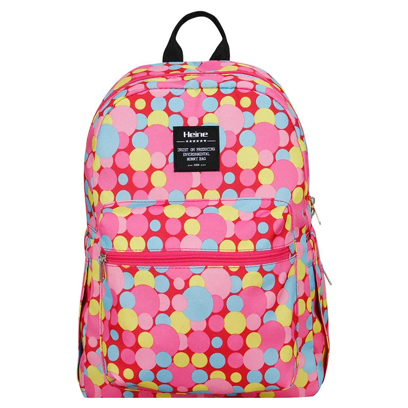 

Fashion Women's Out-Of-Travel Backpack Large-Capacity Mother Bag Maternal and Child Package Brand New Multi-Function Mummy Bag