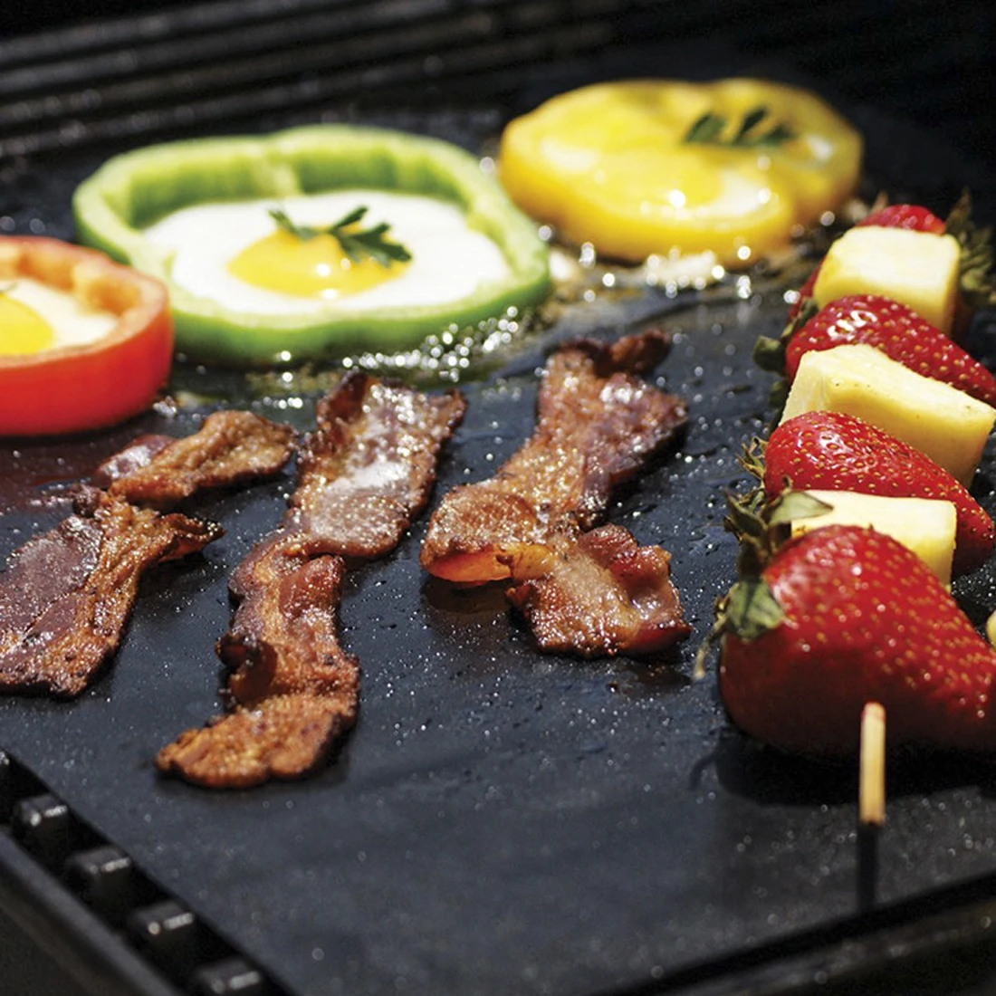 2/4/5 шт. термостойкий Коврик для гриля и барбекю|bbq mat|non-stick matreusable baking mat |