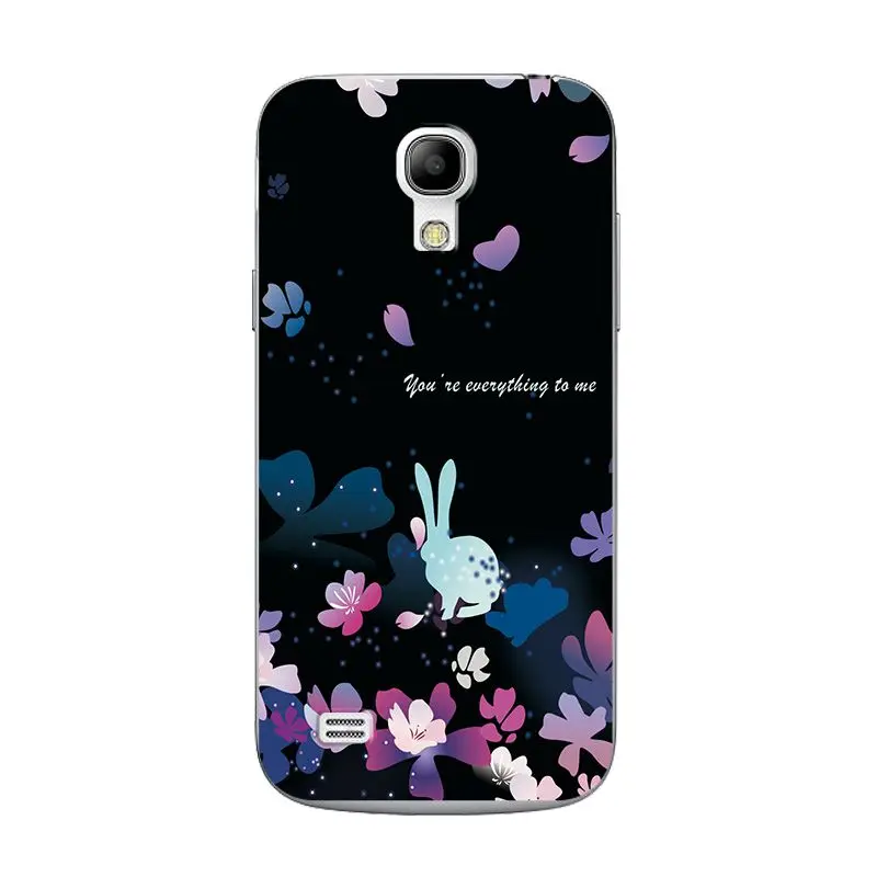 Мягкая Силиконовая обложка чехол для samsung Galaxy S4 Mini/S4Mini GT-I9190 i9195 i9192 картина TPU с рисунком Сердце чехол в виде ракушки 4,3 дюймов - Цвет: W83