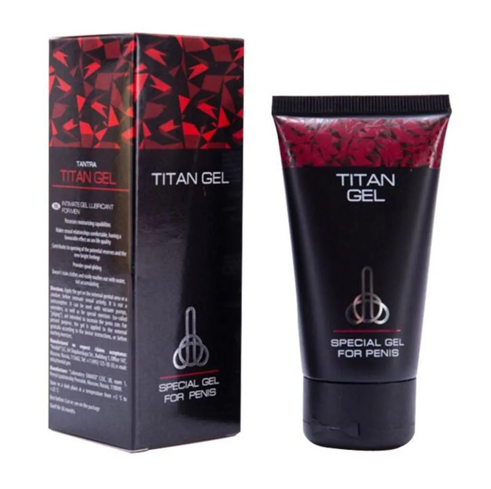 

Russian Titan Gel Gold Original Penis Enlargement Cream Man Lasting Erection Sex Products Help Penis Thickening Growth Delay Sex